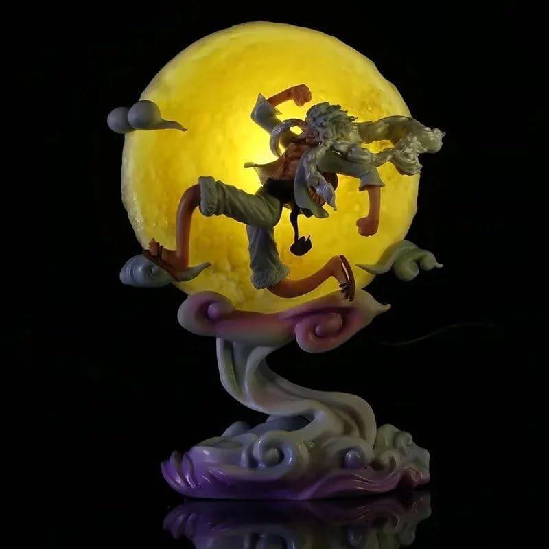 اکشن فیگور طرح One Piece Luffy Gear 5 Short Flying Moon Cloud کد B43