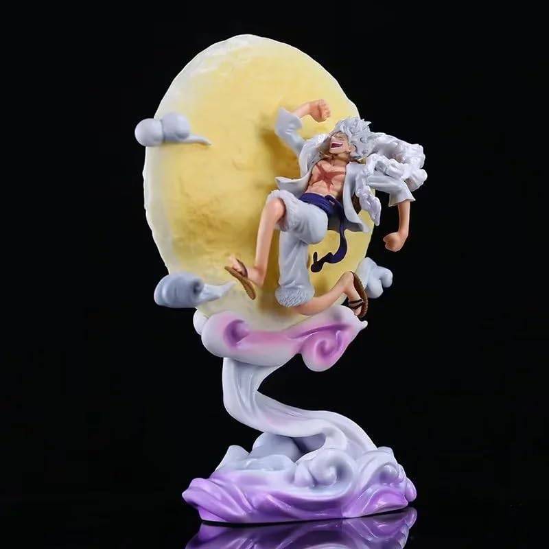 اکشن فیگور طرح One Piece Luffy Gear 5 Short Flying Moon Cloud کد B43