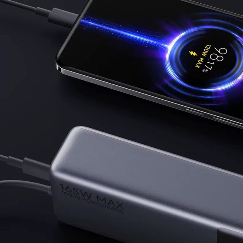 پاور بانک فست شارژ شیائومی PB1165MI QC3.0 PD 120W ظرفیت 10000 میلی آمپر ساعت