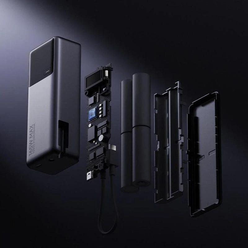 پاور بانک فست شارژ شیائومی PB1165MI QC3.0 PD 120W ظرفیت 10000 میلی آمپر ساعت