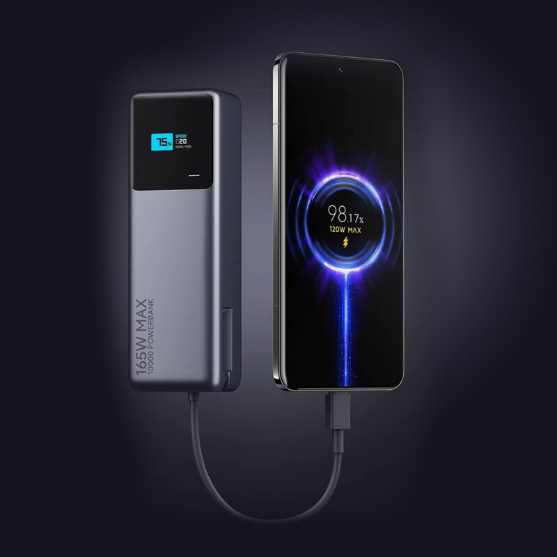 پاور بانک فست شارژ شیائومی PB1165MI QC3.0 PD 120W ظرفیت 10000 میلی آمپر ساعت