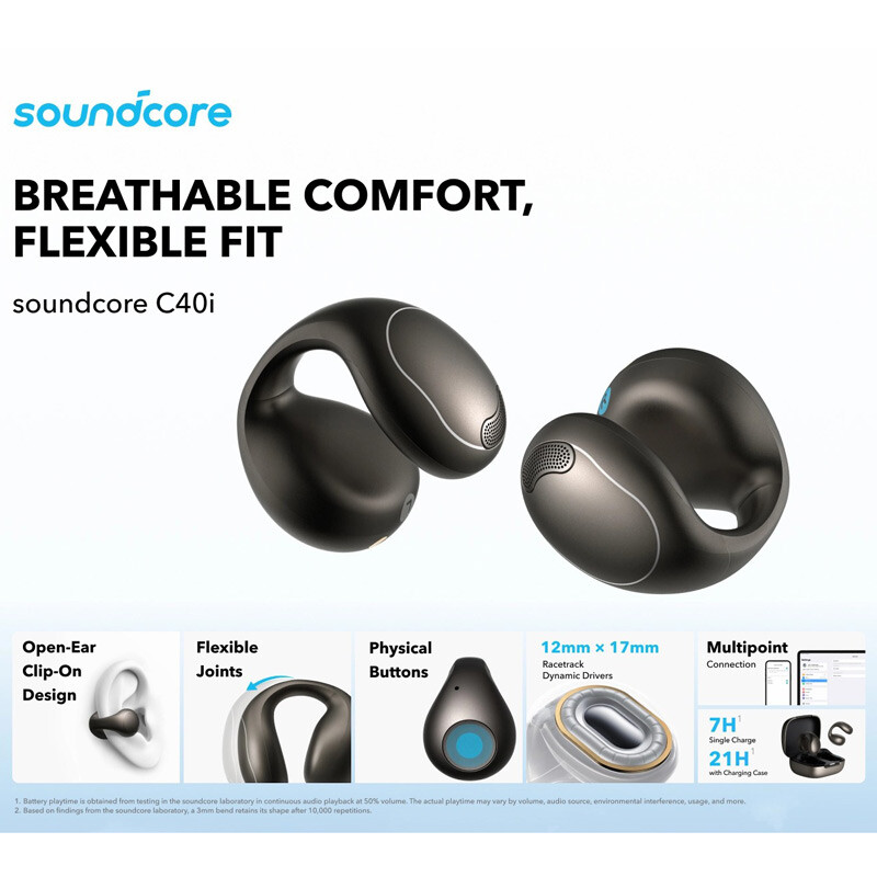 هندزفری بلوتوثی انکر Soundcore C40i A3331