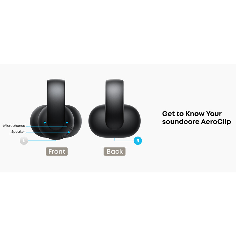 هندزفری بلوتوثی انکر Soundcore AeroClip A3388