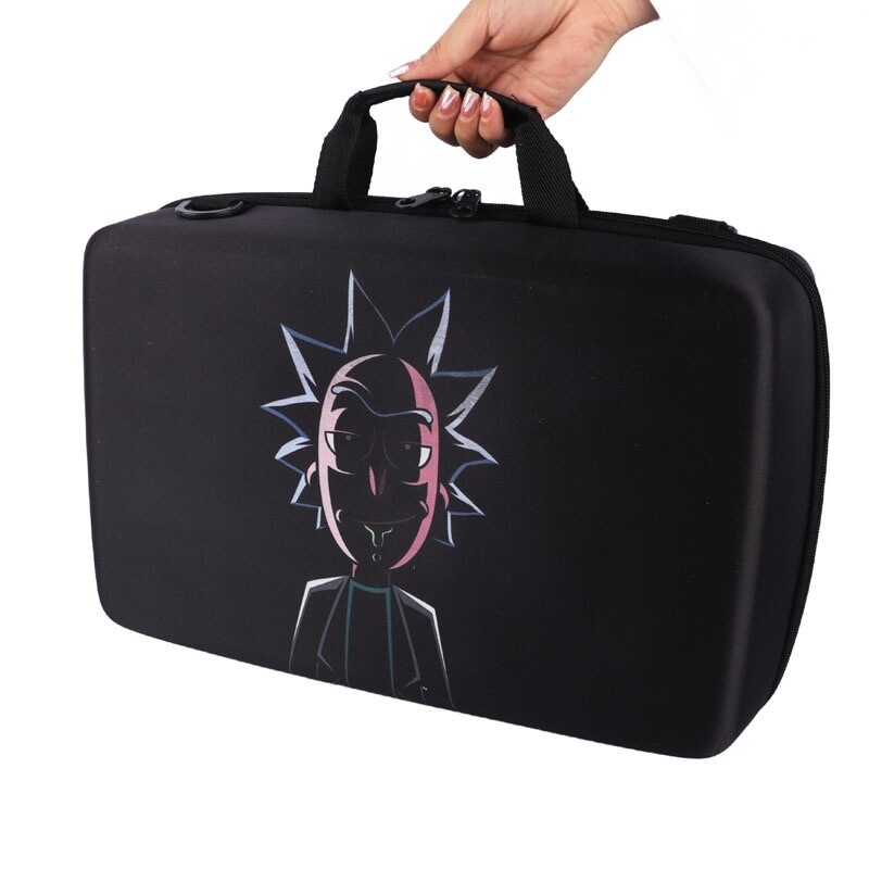 کیف کنسول بازی PS5 طرح Rick and Morty