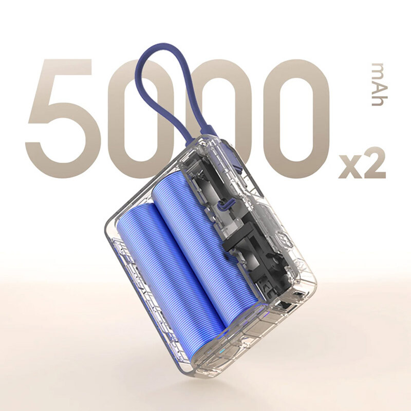 پاور بانک فست شارژ شیائومی PB1033MI PD QC3.0 33W ظرفیت 10000 میلی آمپر ساعت