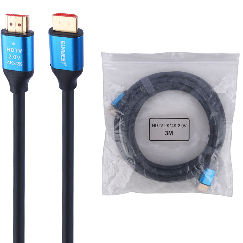 کابل HDMI 4K سان وست Sunwest طول 3 متر شرینک