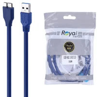 کابل هارد USB3.0 رویال طول 50 سانتی متر