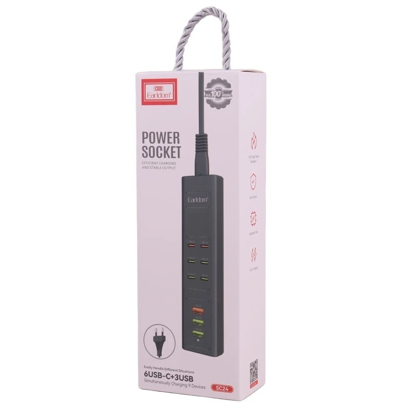 شارژر دیواری 35 وات ارلدام ES-SC24 QC3.0 PD 3A