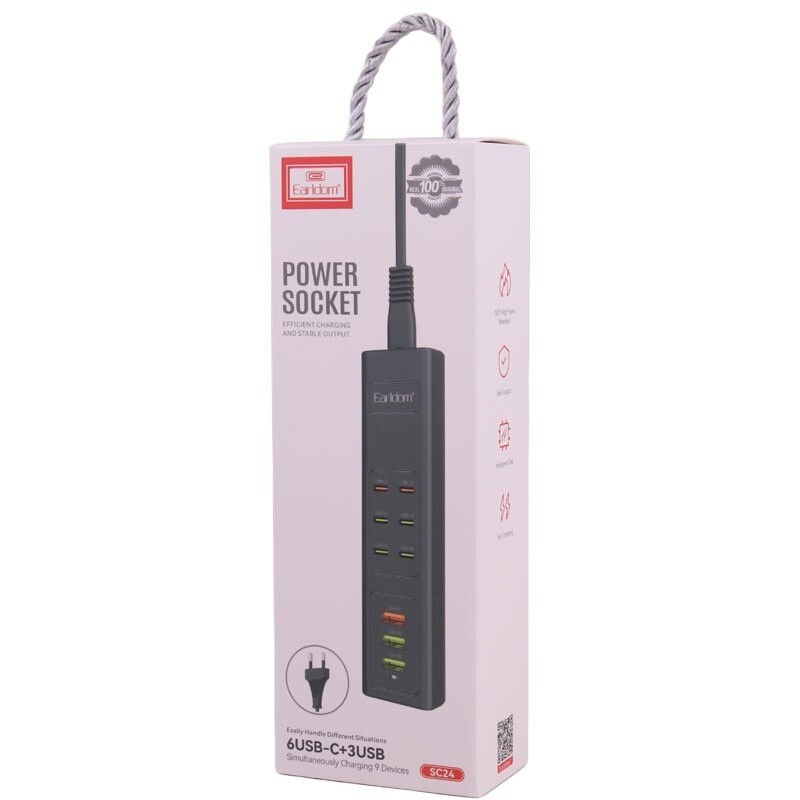 شارژر دیواری 35 وات ارلدام ES-SC24 QC3.0 PD 3A