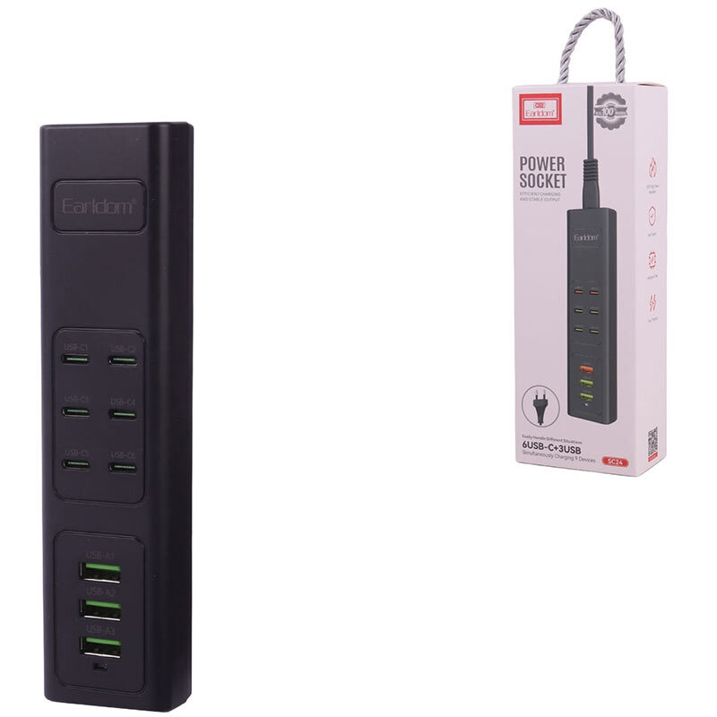 شارژر دیواری 35 وات ارلدام ES-SC24 QC3.0 PD 3A
