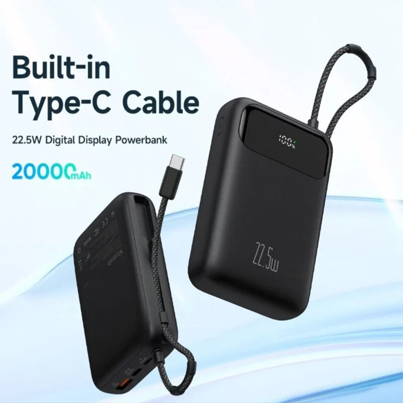 پاور بانک فست شارژ مک دودو MC-325 PD 22.5W ظرفیت 1000 میلی آمپر ساعت