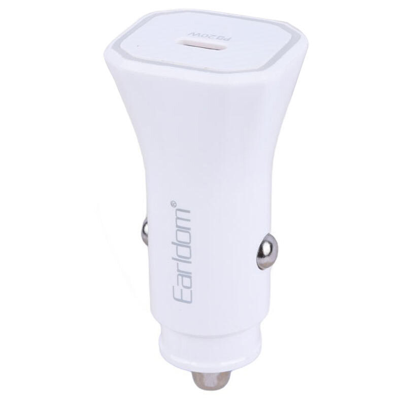 شارژر فندکی 20 وات ارلدام ES-CC8 PD 3.1A