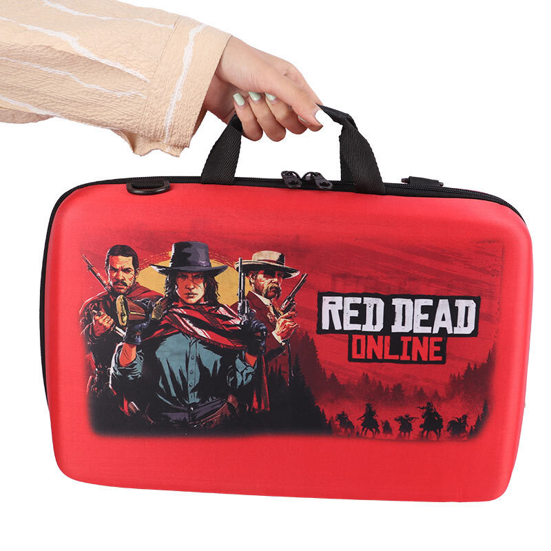 کیف کنسول بازی PS5 Slim طرح Red Dead Online