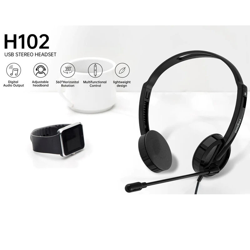هدست سیم دار Rapoo H102