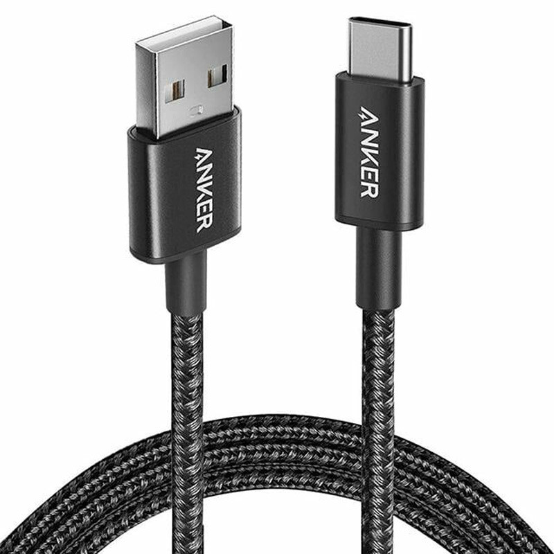 کابل تایپ سی فست شارژ 3 آمپر انکر A8173 طول 1.8 متر