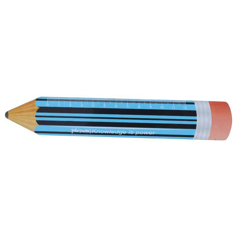 خط کش چوبی Parsam 12cm بسته 48 عددی