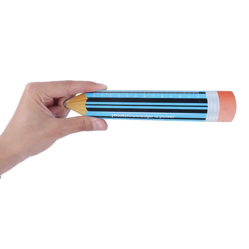 خط کش چوبی Parsam 12cm بسته 48 عددی