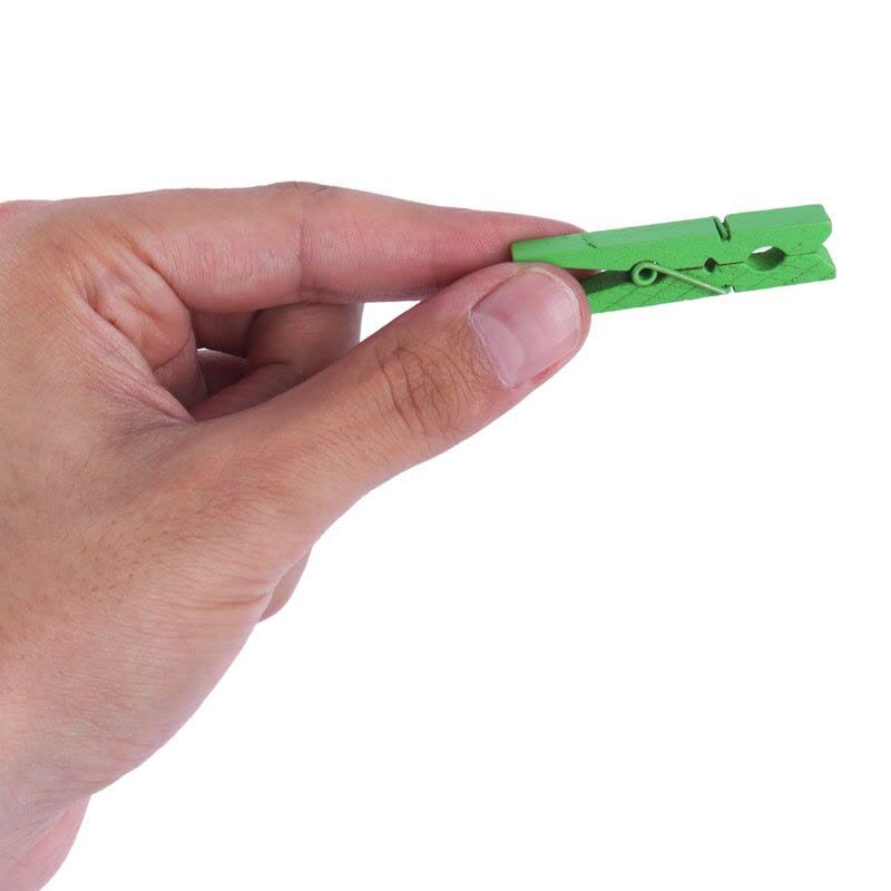 گیره چوبی بزرگ بسته 24 عددی