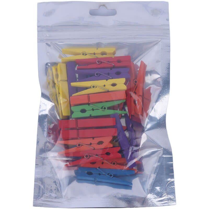 گیره چوبی بزرگ بسته 24 عددی