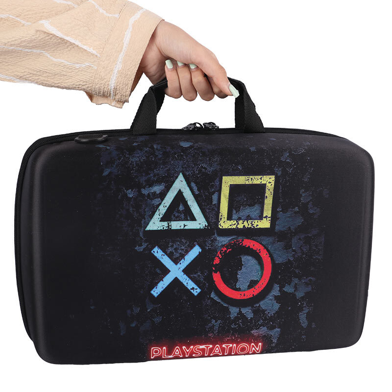 کیف کنسول بازی PS5 Slim طرح PS Buttons کد 10