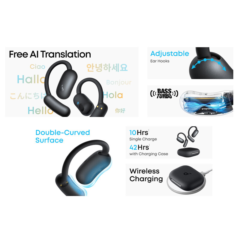 هندزفری بلوتوثی انکر Soundcore Aerofit 2 A3874