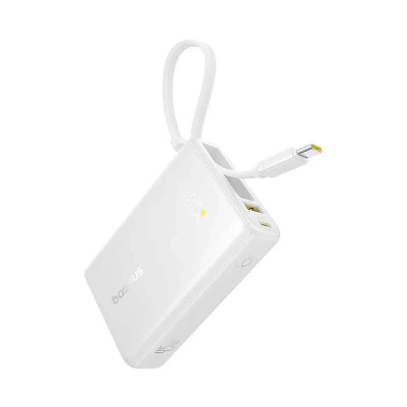 پاور بانک فست شارژ باسئوس PicoGo P10076803213 PD 45W ظرفیت 10000 میلی آمپر ساعت
