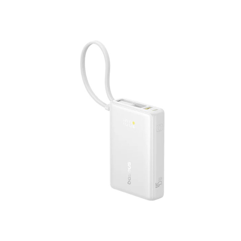 پاور بانک فست شارژ باسئوس PicoGo P10076803213 45W ظرفیت 10000 میلی آمپر ساعت