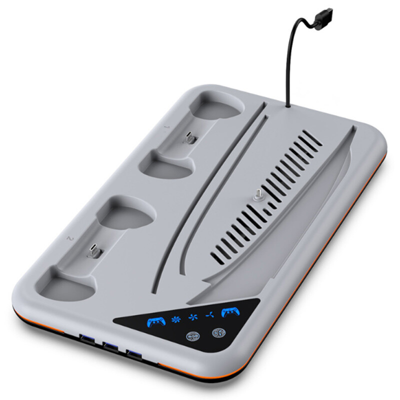 خنک کننده و شارژر دسته PS5/PS5 Slim دابی TP5-3557