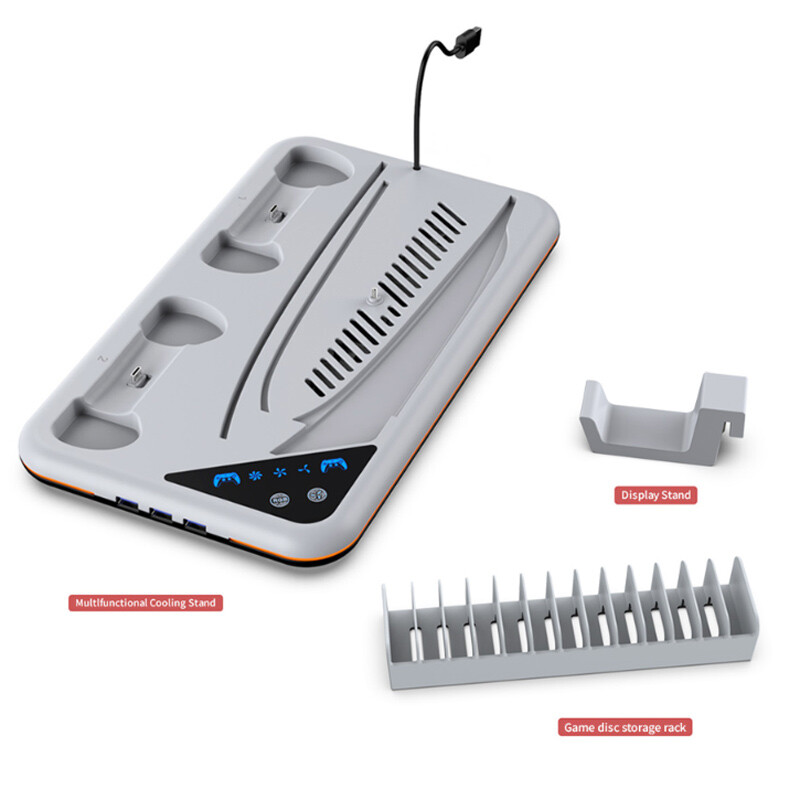 خنک کننده و شارژر دسته PS5/PS5 Slim دابی TP5-3557