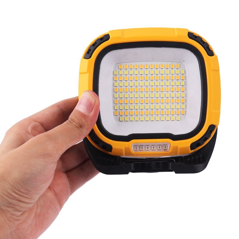 پروژکتور سیار شارژی و پاوربانک COB W892-1