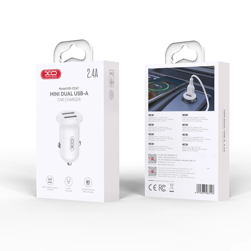 شارژر فندکی 12 وات ایکس او XO-CC67