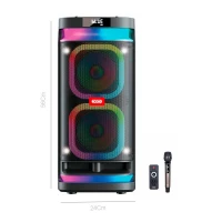 اسپیکر چمدانی بلوتوثی ایکس او XO-F58 + میکروفون و ریموت کنترل