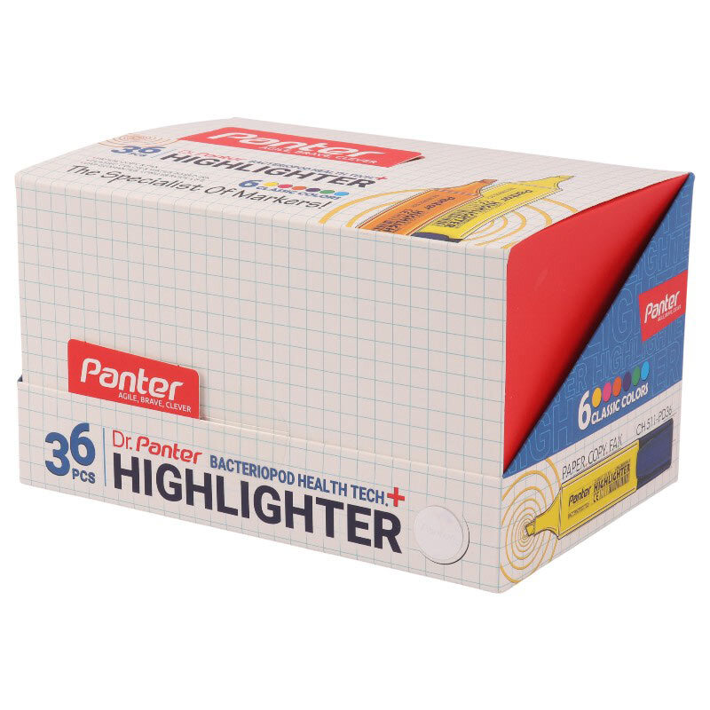 ماژیک هایلایت پنتر CH511-PD36 بسته 36 عددی