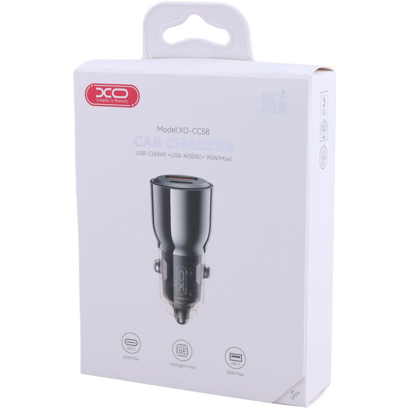 شارژر فندکی 65 وات ایکس او XO-CC58