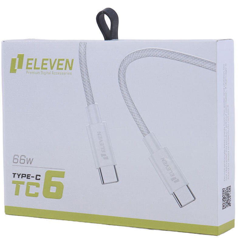 کابل دو سر تایپ سی 66 وات ایلون TC6 طول 1 متر