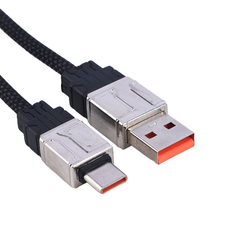 کابل تایپ سی فست شارژ 6 آمپر ایلون TC8 طول 1 متر