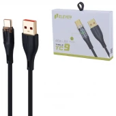 کابل تایپ سی فست شارژ 60 وات ایلون TC9 طول 1 متر
