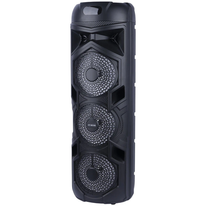 اسپیکر چمدانی بلوتوثی GY-8818G + میکروفون و ریموت کنترل