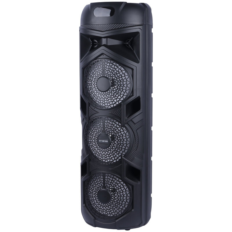 اسپیکر چمدانی بلوتوثی GY-8818G + میکروفون و ریموت کنترل