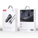 شارژر فندکی 18 وات ایکس او XO-CC55 + کابل آیفونی