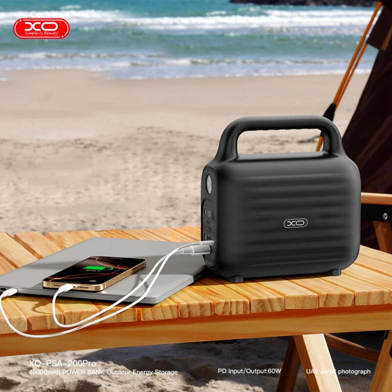 پاور بانک فست شارژ ایکس او XO-PSA-200Pro PD 60W ظرفیت 48000 میلی آمپر ساعت