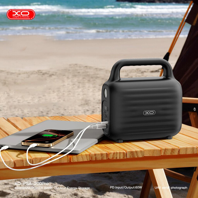 پاور بانک فست شارژ ایکس او XO-PSA-200Pro PD 60W ظرفیت 48000 میلی آمپر ساعت