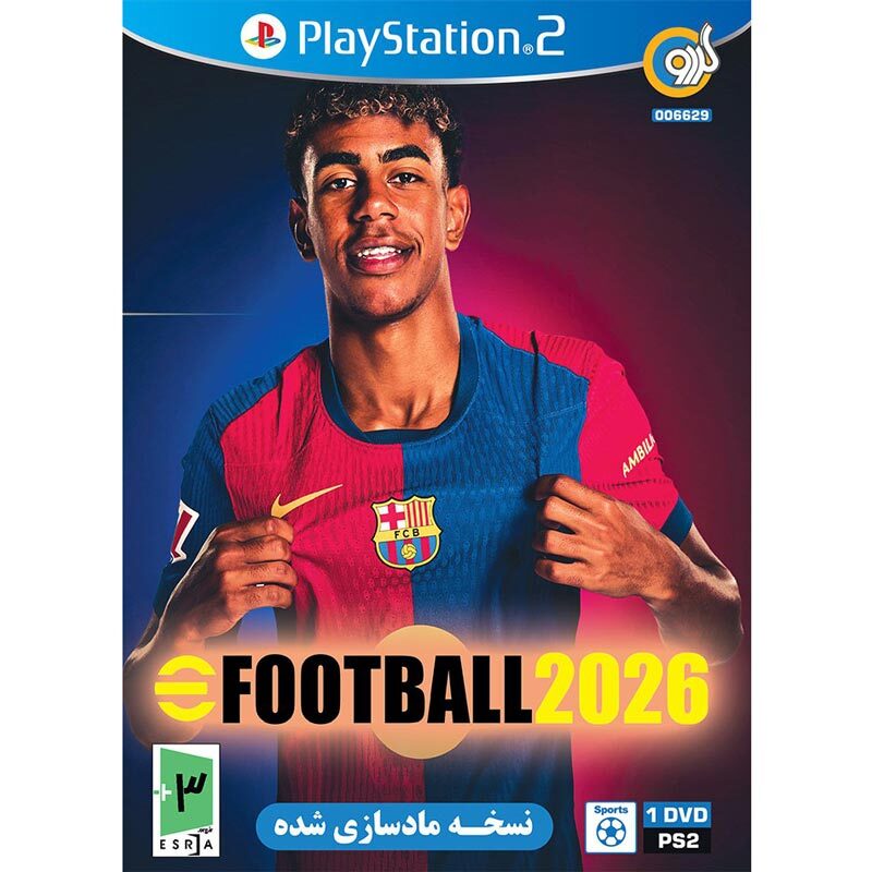 بازی eFootball 2026 گردو مناسب برای PS2