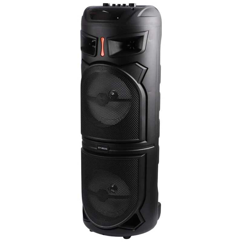 اسپیکر چمدانی بلوتوثی GY-8822G + میکروفون و ریموت کنترل