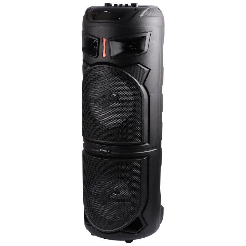 اسپیکر چمدانی بلوتوثی GY-8822G + میکروفون و ریموت کنترل