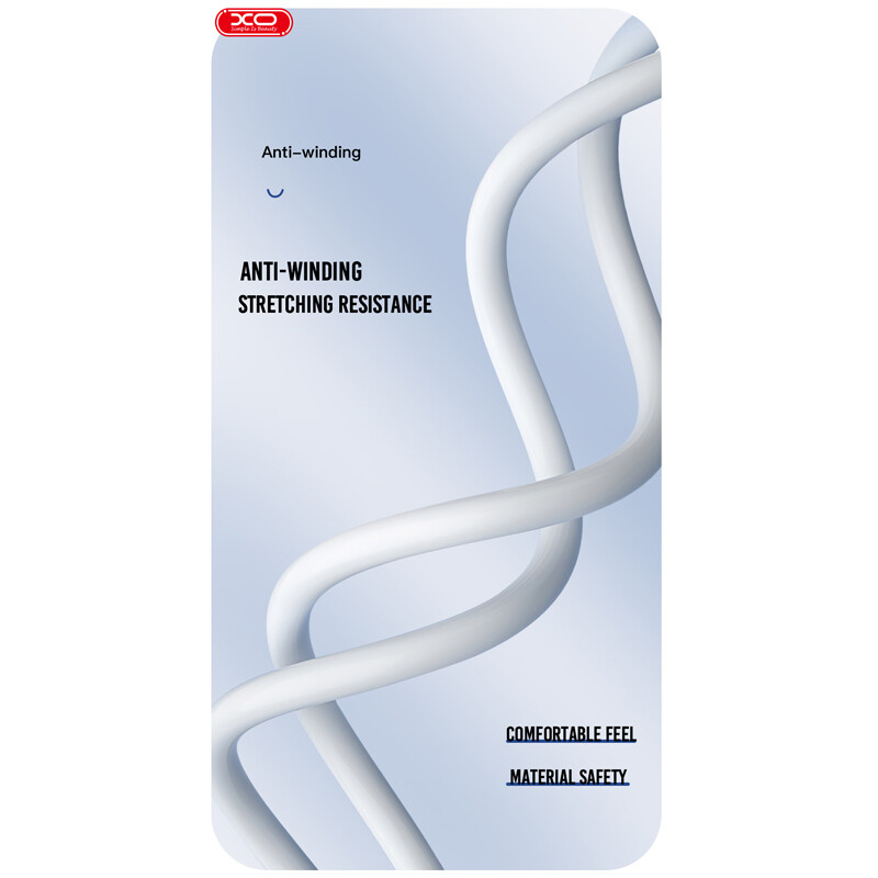 کابل تایپ سی فست شارژ 2.1 آمپر ایکس او XO-NB212 طول 1 متر بسته 30 عددی