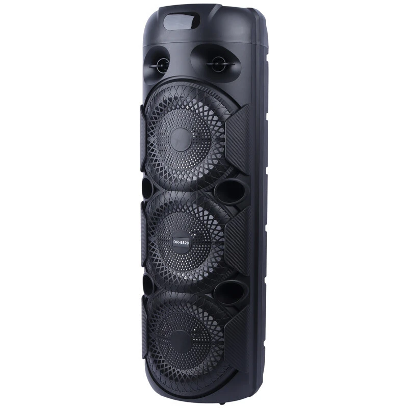 اسپیکر چمدانی بلوتوثی DR-8820 + میکروفون و ریموت کنترل
