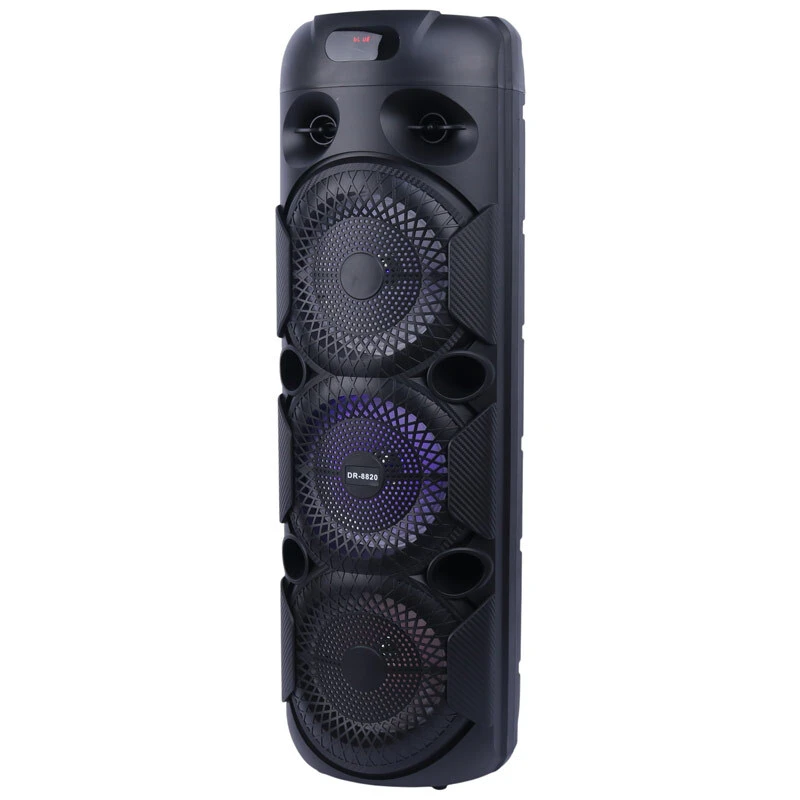 اسپیکر چمدانی بلوتوثی DR-8820 + میکروفون و ریموت کنترل