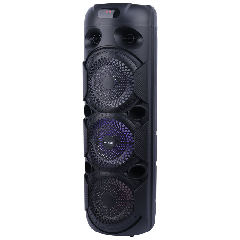 اسپیکر چمدانی بلوتوثی DR-8820 + میکروفون و ریموت کنترل