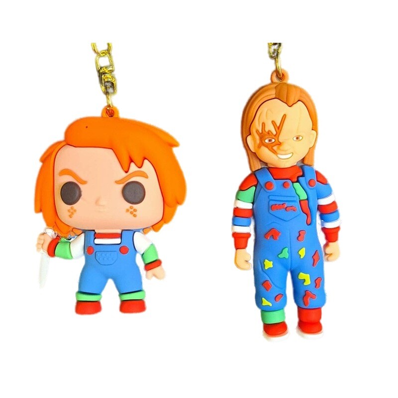 جاکلیدی سیلیکونی طرح Chucky بسته 2 عددی